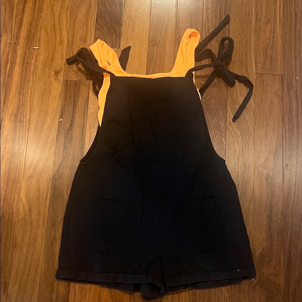 SHEIN Black Women's romper and orange top size XS